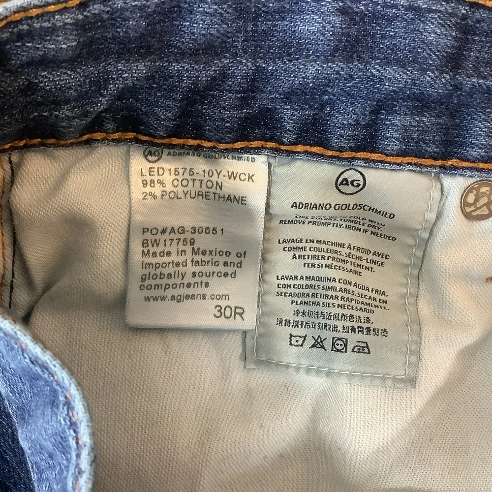 AG Adriano Goldschmeid Ex Boyfriend Slouchy Slim 30 - Picture 8 of 8